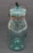 Globe Canning jar with metal bail closure, quart