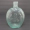 Eagle and Flag aquamarine flask bottle