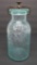 Millville Atmospheric Fruit Jar, green, 9