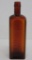 Dr Von Hopf's Curaco Bitters Bottle, Amber