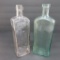Quaker and Tone Co Bitters Bottles