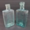 Hunt's Liniment, prepared by CE Stanton and Sweet's Infallible Liniment, open pontil, 5