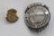 Connecticut Dept of Labor Factory Inspector Badge and Michigan Dept of State Pin