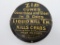 Zip Cures Advertising for Gonorrhoea and Gleet, Kills Crabs, metal, 4 1/2