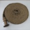 50' of Fire Hose with Brass Nozzle