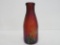Hermes Ohio & Pittsburgh Milk Co Amber Milk Bottle, quart