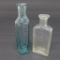 American Eagle Liniment and Bakers Specific Uncle Sam embossed bottle