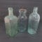 Three Early Bottles, about 9