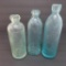 Three Hutchinson Bottles, 6 1/2