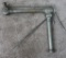 C 1890 Fire Department Basement Nozzle, nickel over brass
