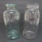 Two Old Canning Jars, Western Pride and Crystal Jar