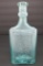 H Lake's Indian Specific Bottle, aqua, 8