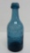 EKB Aerated Soda Water bottle, blue, 7 1/2