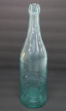 Liginger Bottle, Milwaukee, aquamarine, 11 1/2