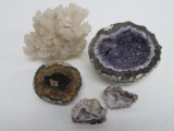 Rock and Mineral Specimens, Quartz and Geode