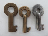 Three Railroad Keys, 2