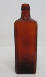 Reed's Tonic, Gilt Edge 1878, amber bottle, 9