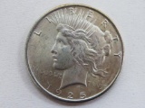 1925 Silver Dollar, Peace