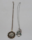 Vintage coin jewelry, half dollar and mercury dime