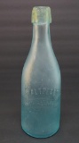 PH Altpeter Milwaukee Beer Bottle, aquamarine