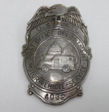Post Office Department Motor Vehicle Service Badge, 2 3/4