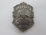 Chester Police Dept Badge