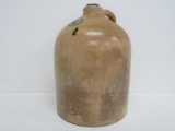 4 gallon Stoneware Jug with cobalt 4 in wreath