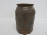 JB & A Maxfield Milwaukee stoneware jar, Milwaukee, 9 1/4