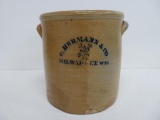 C Hermann & Co Milwaukee, unusual floral decorated