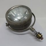 Seagrave Fire Truck Search Light, Nickel Plated Brass
