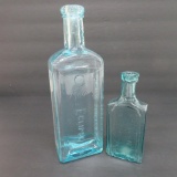 Two Sarsparilla Bottles, Eclipse and Shaker's