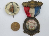 Milwaukee pins and medals