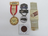 Fraternal medals and ribbons