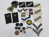 Military Patches, Medal and Buttons