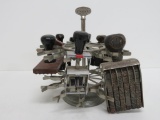 Standard Industrial stamp carousel and vintage stamps