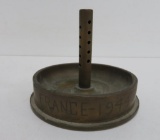 WWII Trench Art Shell tray, France 1944
