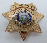 Nebraska Deputy Sheriff Badge Scotts Bluff Co, 2