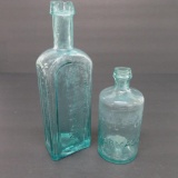 Smkier Petroleum and Andersons Dermador open pontil bottles, 4