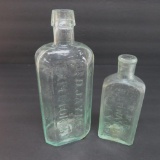 Fr Jayne's Expectorant and RRR Radway & Co New York, open pontil bottles, 5