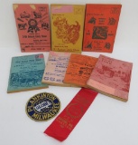 1940's and 50's Dairy Show books and Plankinton Globe Milwaukee Patch