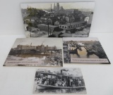 Four reproduced real photos of Milwaukee