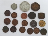 Foreign Coin lot 1822 - 1922