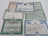 90 Old Stock Certificates