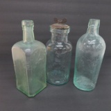 Three Early Bottles, about 9