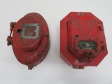 Two Fire Alarm Boxes