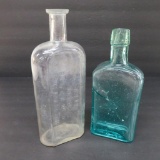 Two Bitters Bottles, Home Bitters and Bolands Aromatic Bitter Wine of Iron, 8