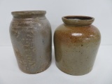 Two Stoneware Jars, JB Maxfield