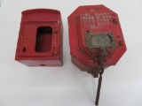 Two Fire Alarm Boxes