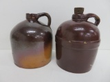 Two Stoneware Jugs, Red Wing (unusual mark) and C Hermann & Co