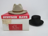 Stetson The Gun Club and black Wolbrit Fedora hats